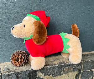 Christmas Dog Plush