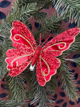 Load image into Gallery viewer, Set Three Red Butterflies