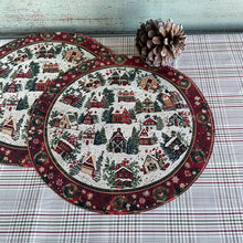 Load image into Gallery viewer, Snow House Placemat