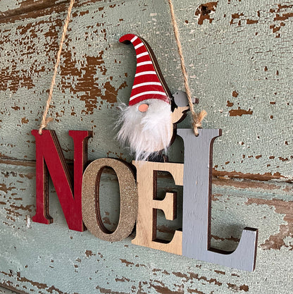 Gnome Noel Sign