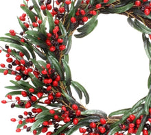 Load image into Gallery viewer, Red Berry Wreath