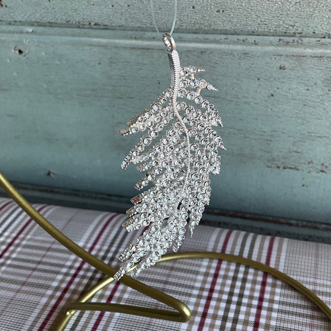 Crystal Leaf Deco