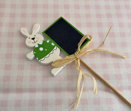 Bunny Blackboard Pick