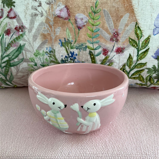 Pink Bunny Bowl