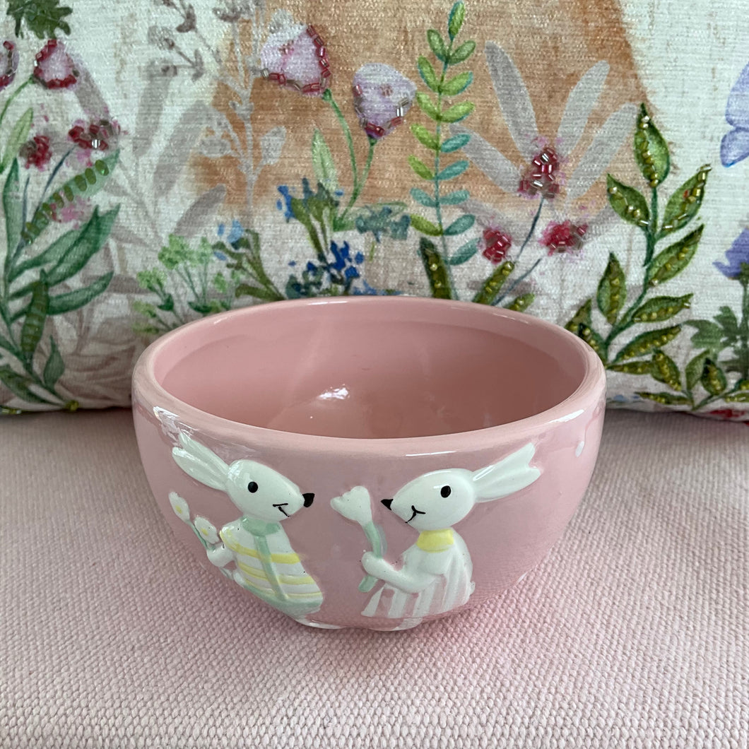 Pink Bunny Bowl