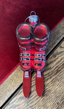 Load image into Gallery viewer, Red Ski Boots by RAZ