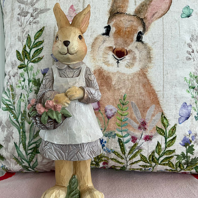 Mrs Bunny With Roses