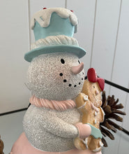 Load image into Gallery viewer, Pastel Snowman Gingerbread