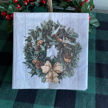 Load image into Gallery viewer, Cocktail Serviettes Wreath