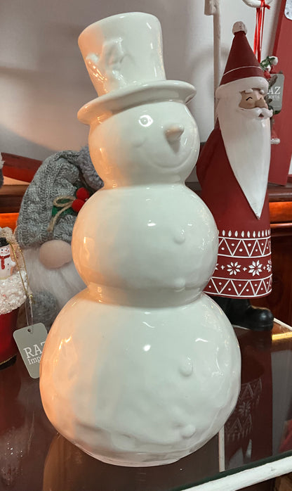 Ceramic Snowman RAZ