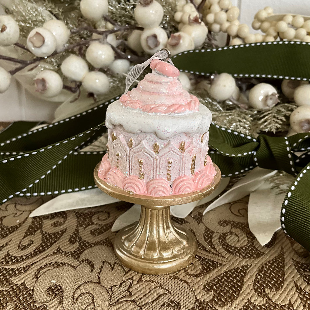 Pink Iced Cake Decoration