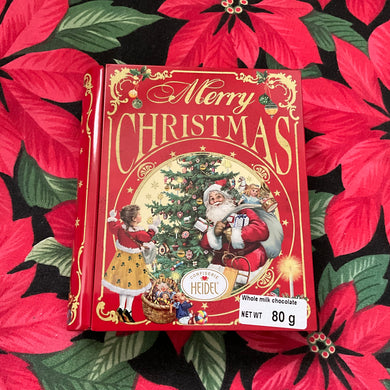 Chocolate Tin Christmas Book