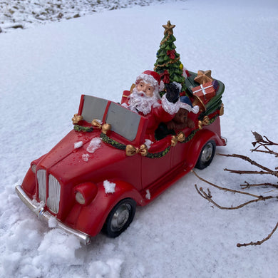 Classic Car Santa LED