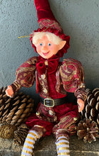 Load image into Gallery viewer, Burgundy Gold Elf