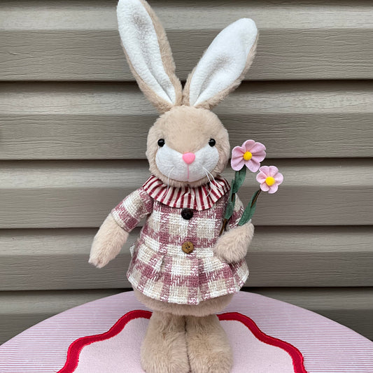 Mrs Bunny with Flowers