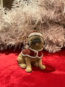 Pug Christmas Dog