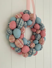 Load image into Gallery viewer, Easter Wreath Tweed Eggs