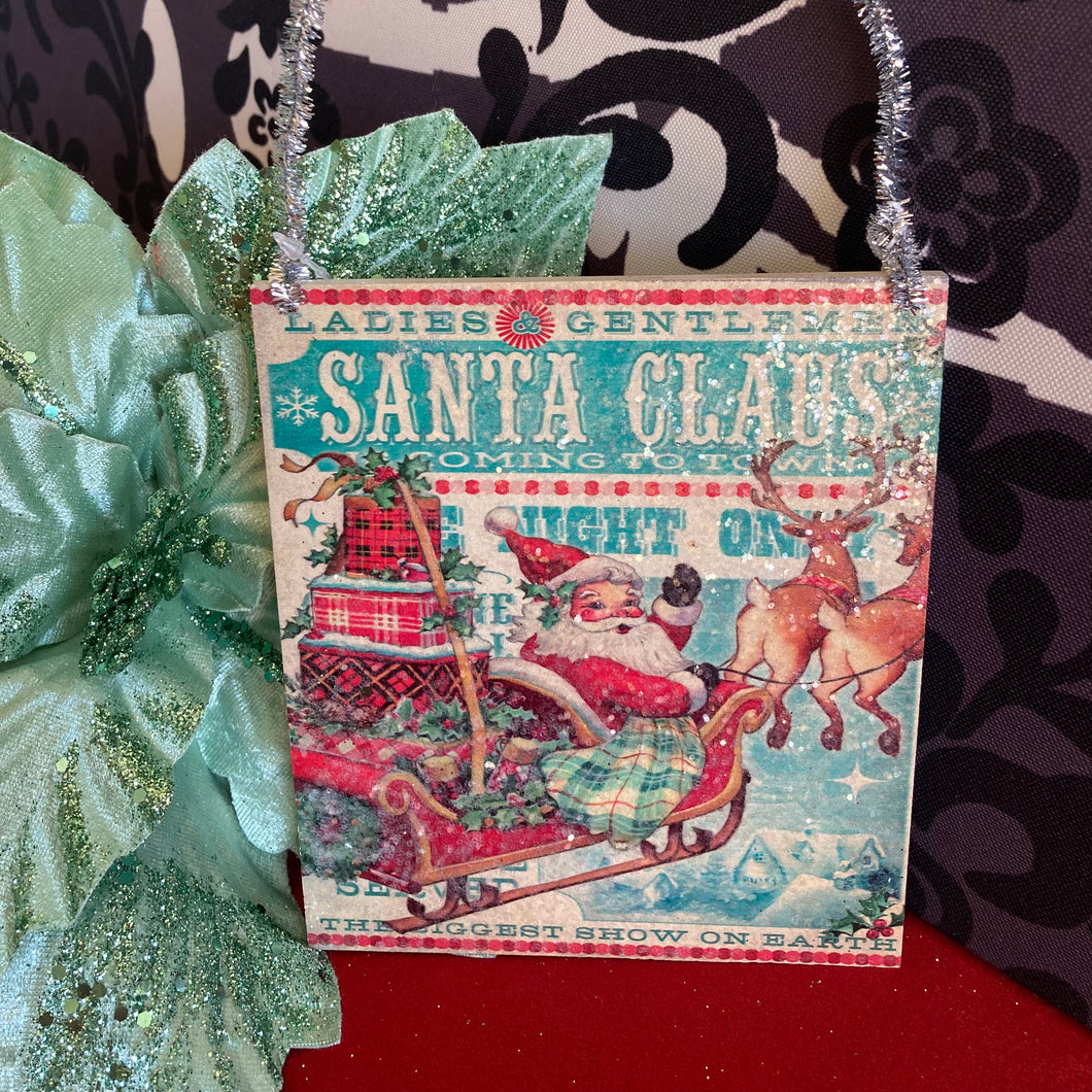 Santa Claus Sign by RAZ