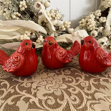 Load image into Gallery viewer, Three Red Bird Set