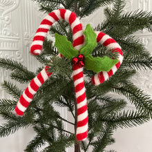 Load image into Gallery viewer, Red &amp; White Candy Canes