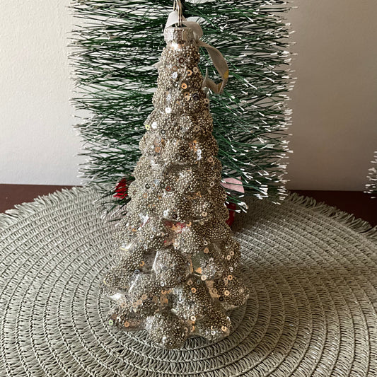 Silver Glass Tree RAZ
