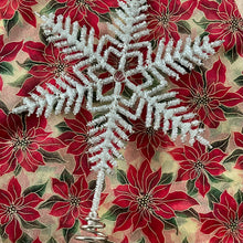 Load image into Gallery viewer, Snowflake Tree Topper