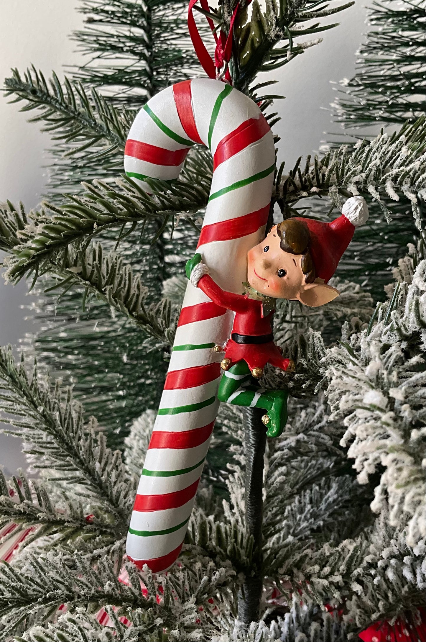 Elf on Candy Cane