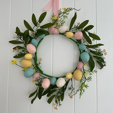 Easter Wreath with Eggs