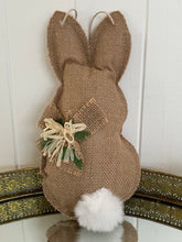 Load image into Gallery viewer, Hessian Hanging Bunny