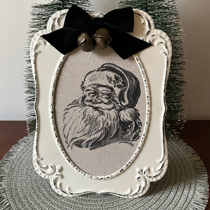 Antique Santa Frame RAZ