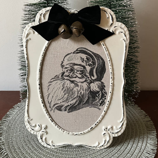 Antique Santa Frame RAZ