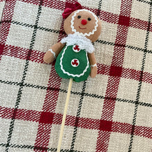 Load image into Gallery viewer, Mrs Gingerbread Stick