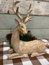 Load image into Gallery viewer, Rustic Sitting Deer