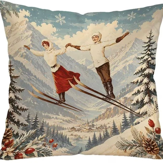 Vintage Ski Cushion