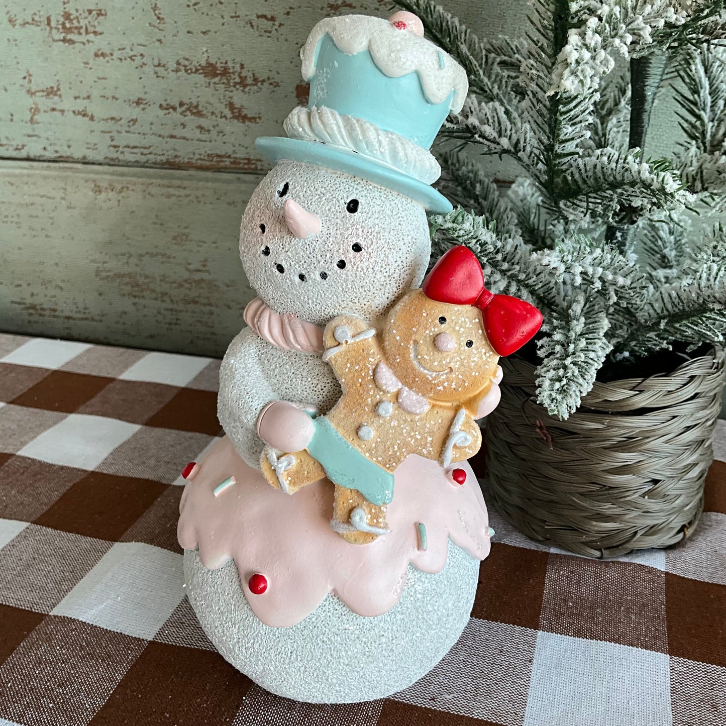 Snowman With Gingerbread