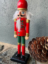 Load image into Gallery viewer, Green Red Nutcracker