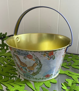 Vintage Style Easter Pail