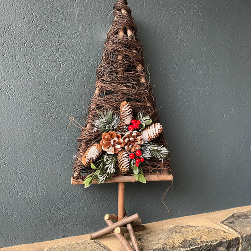 Wicker Rustic Tree