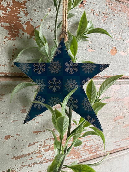 Blue Tin Star