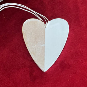 Wooden Heart Decoration