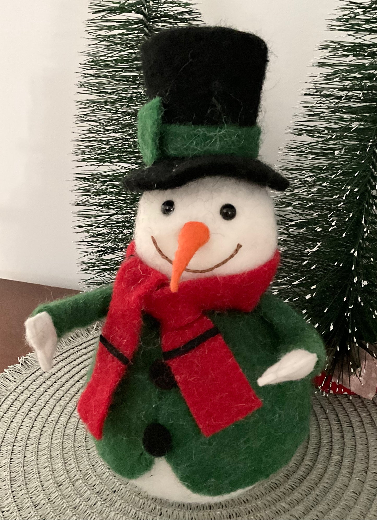 Green Jacket Snowman RAZ