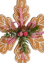 Load image into Gallery viewer, Gingerbread Snowflake