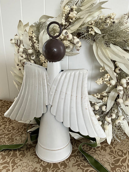 White Tin Angel