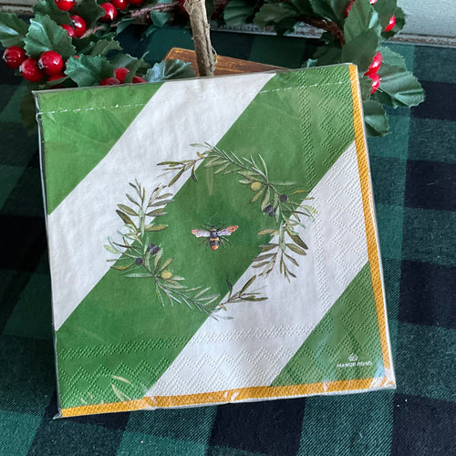 Serviettes Bee Wreath