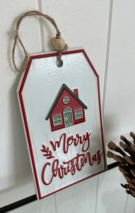 Merry Christmas Tin Sign