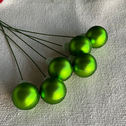 Green Mini Balls (6)