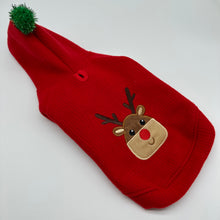 Load image into Gallery viewer, Reindeer Puppy Knitted Jacket