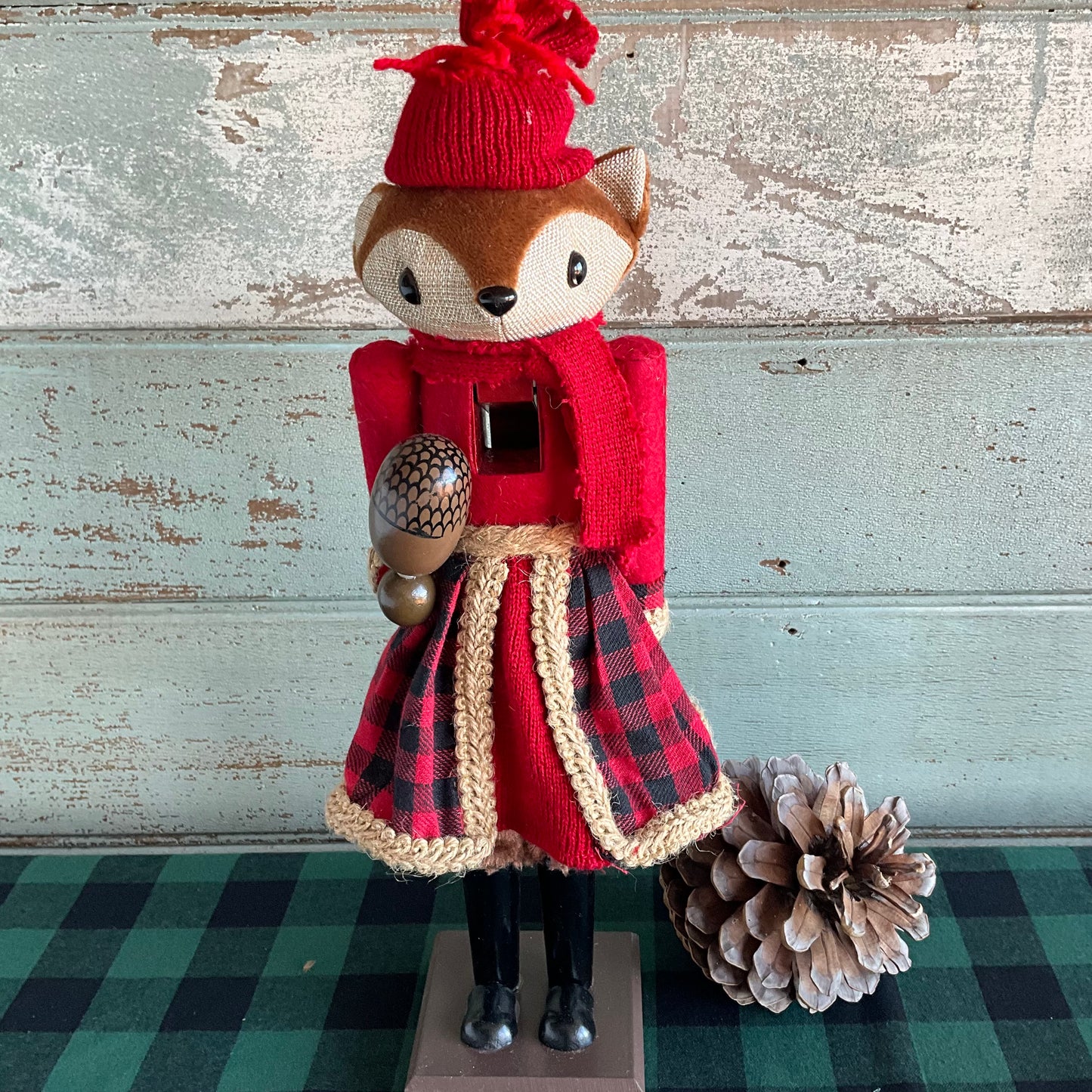 Red Squirrel Nutcracker