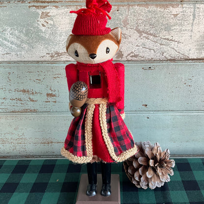 Red Squirrel Nutcracker