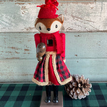 Load image into Gallery viewer, Red Squirrel Nutcracker